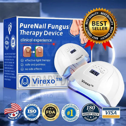 🗽Made and Shipped from USA👏Virexo™ PureNail Fungus Laser Device-✨Last Day Discount -𝟕0%𝐎𝐅𝐅