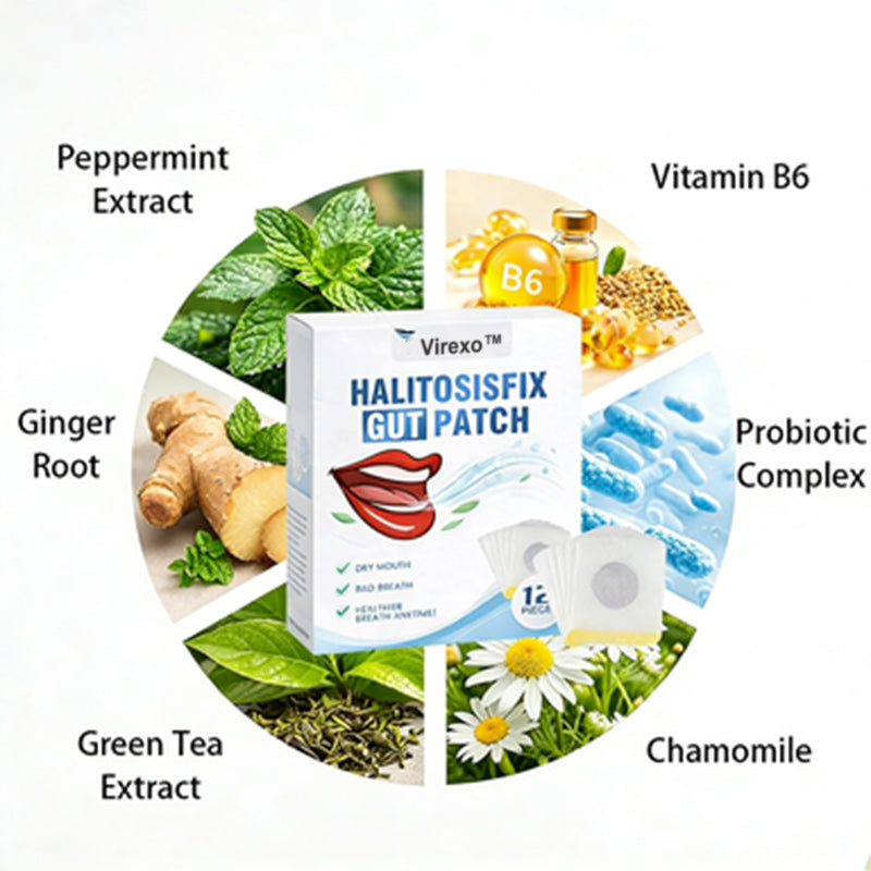 🔥Best Seller🔥Virexo™ HalitosisFix Gut Patch🎉Special limited-time discount