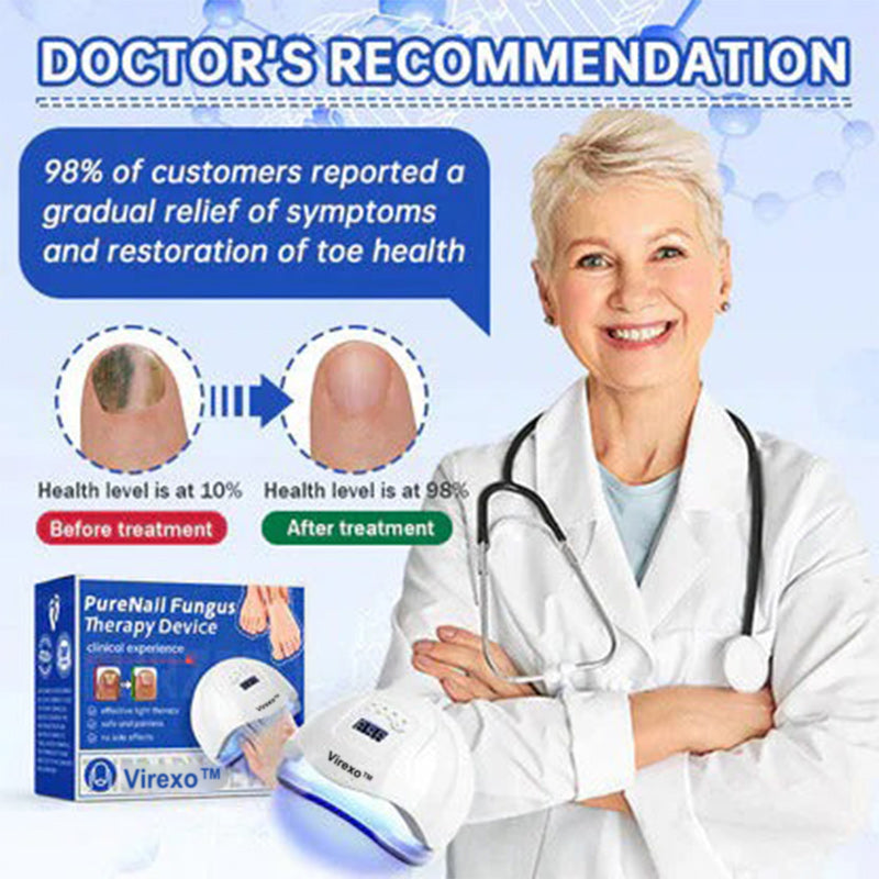 🗽Made and Shipped from USA👏Virexo™ PureNail Fungus Laser Device-✨Last Day Discount -𝟕0%𝐎𝐅𝐅